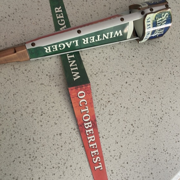 Samuel Adams Brewery Seasonal draft tap handle - Picture 3 of 4